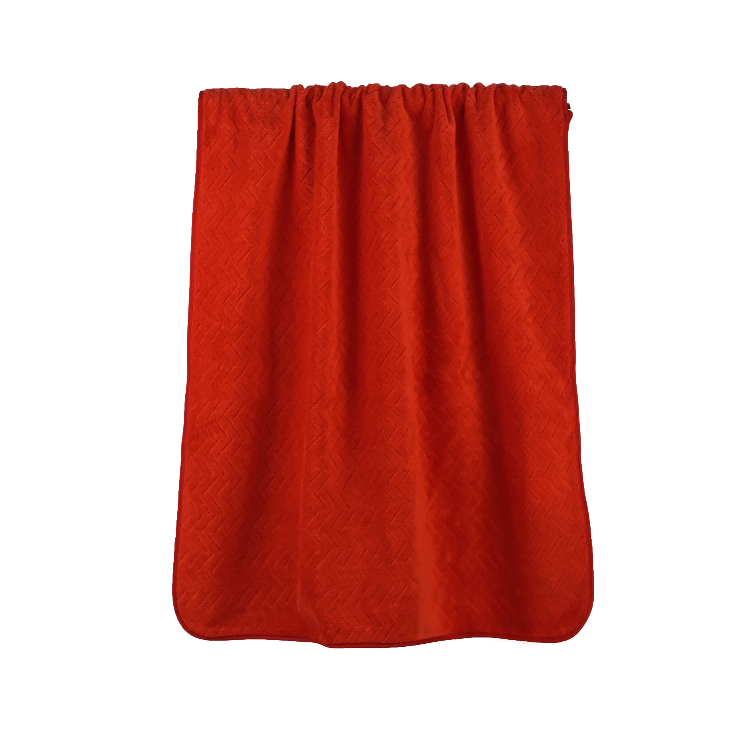 Solid Jacquard Herringbone Jacquard Coral Fleece Bath Towel#1001