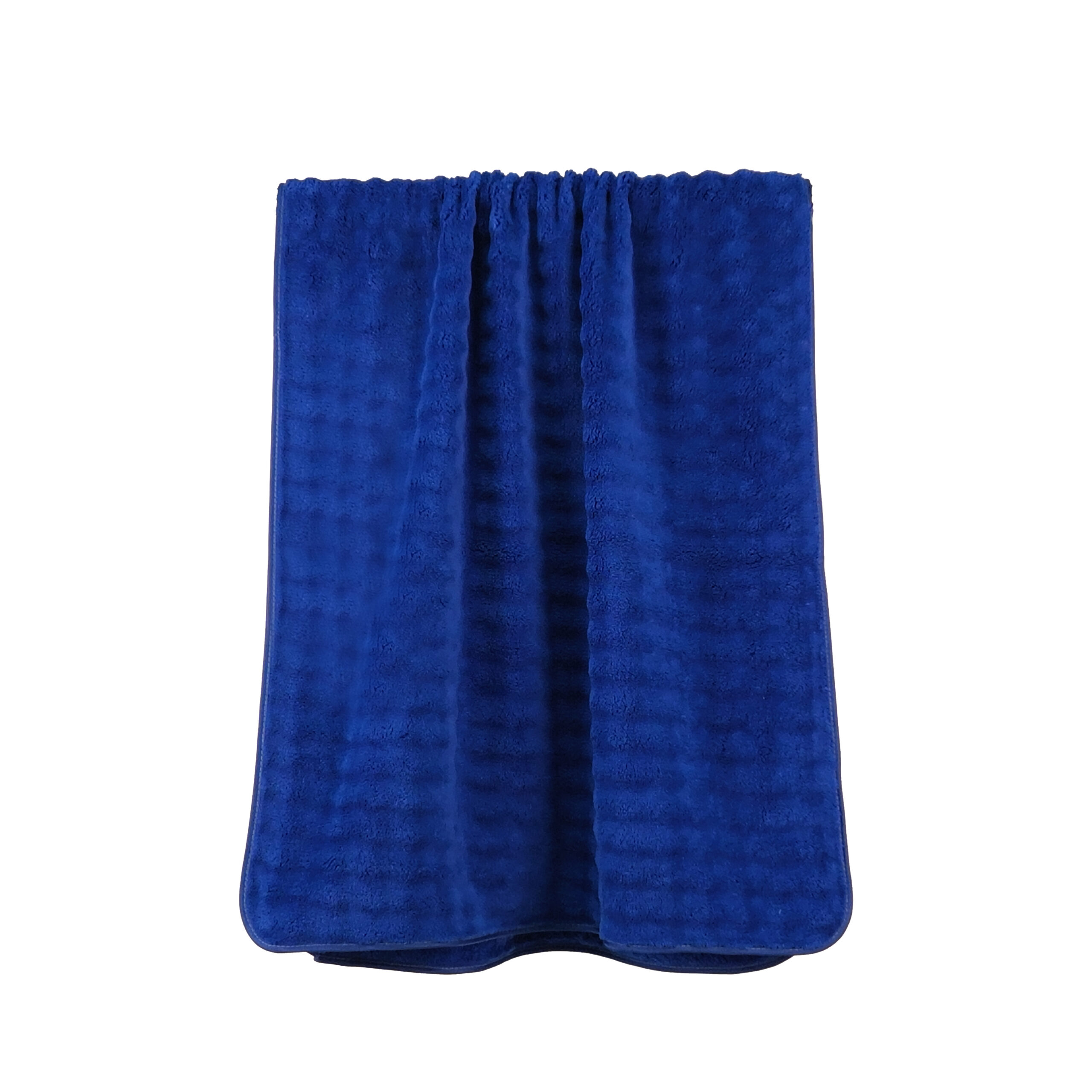 Solid Jacquard Bar Waffle Grid Coral Fleece Bath Towel#1016