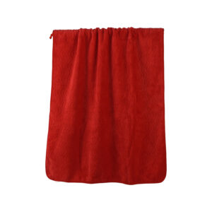 Solid Jacquard Water Ripple Jacquard Coral Fleece Bath Towel#1023