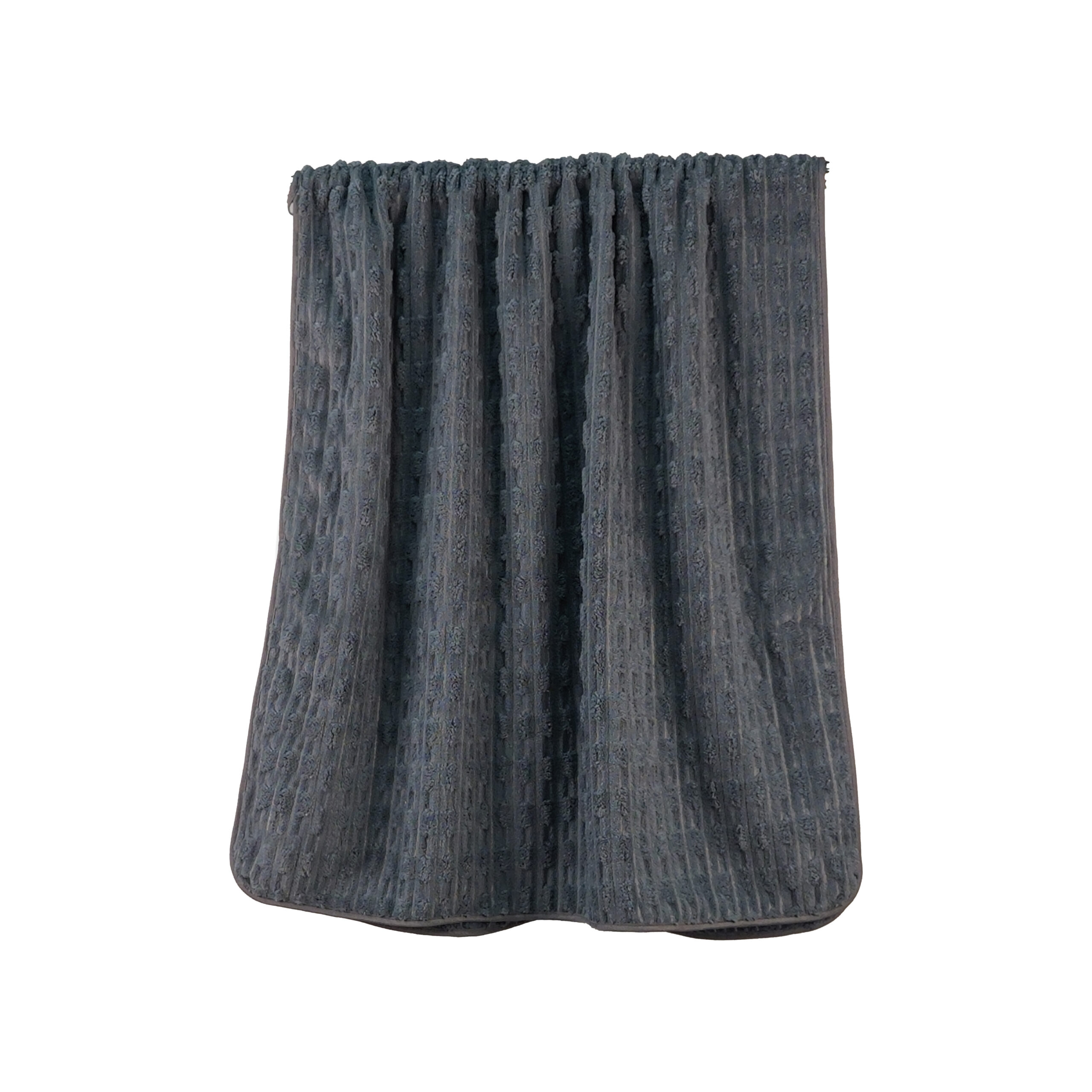 Solid Jacquard Corduroy Ribbed Coral Fleece Bath Towel#1028