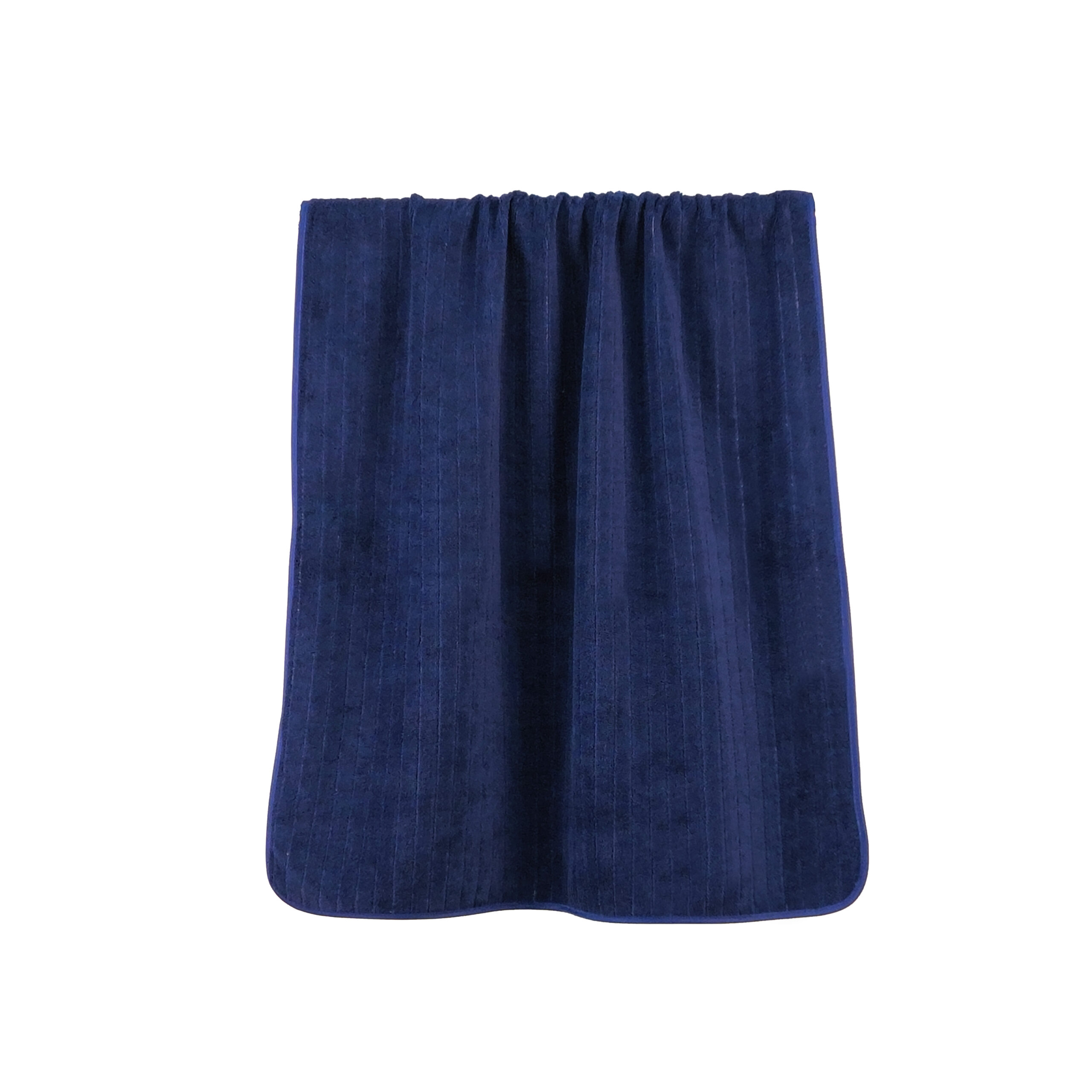 Solid Jacquard Fine Stripes Coral Fleece Bath Towel#1048