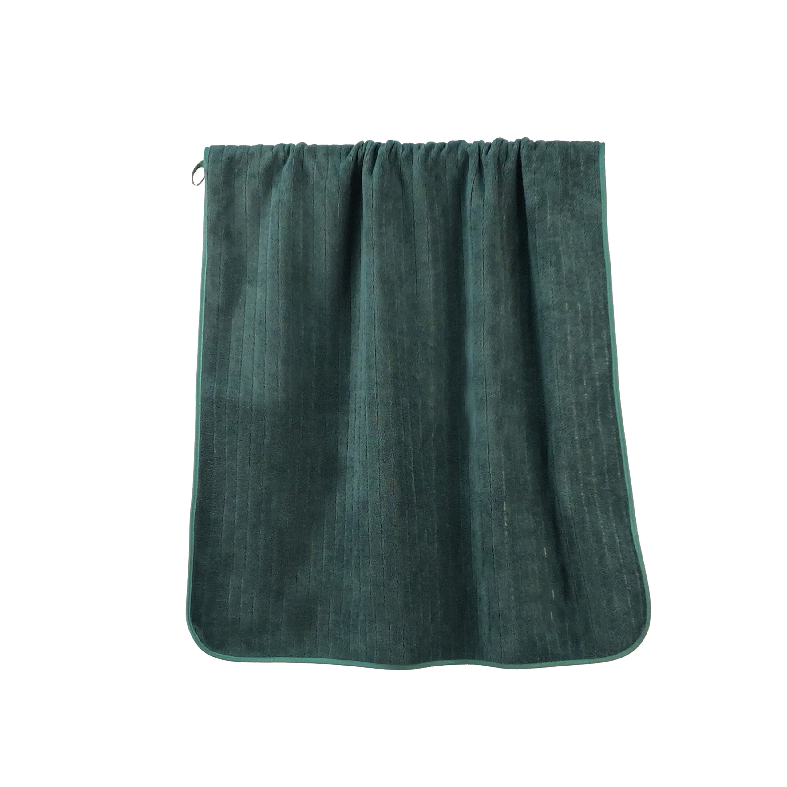 Solid Jacquard Fine Stripes Coral Fleece Bath Towel#1052