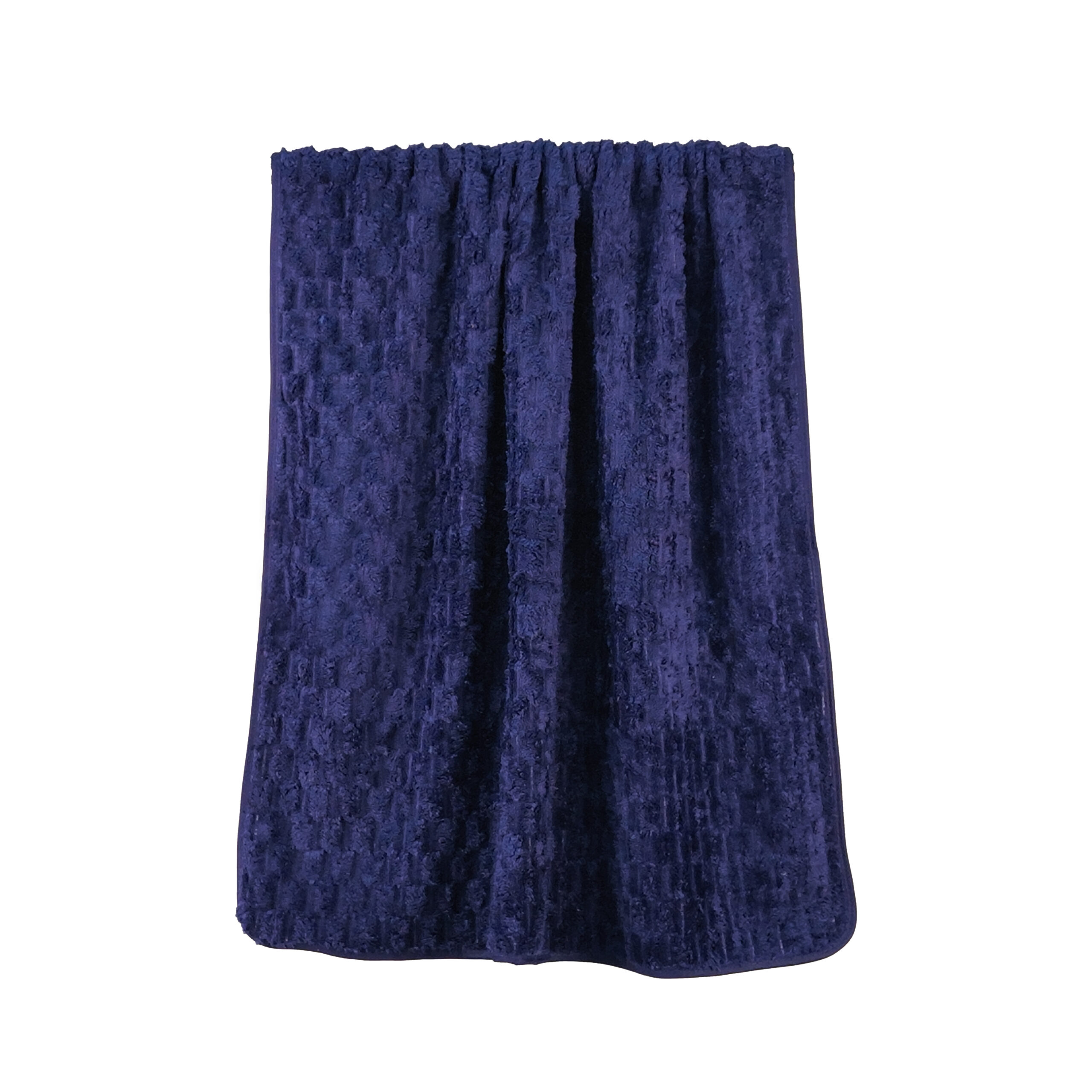 Solid Jacquard Staggered Brick Pattern Coral Fleece Bath Towel#1070