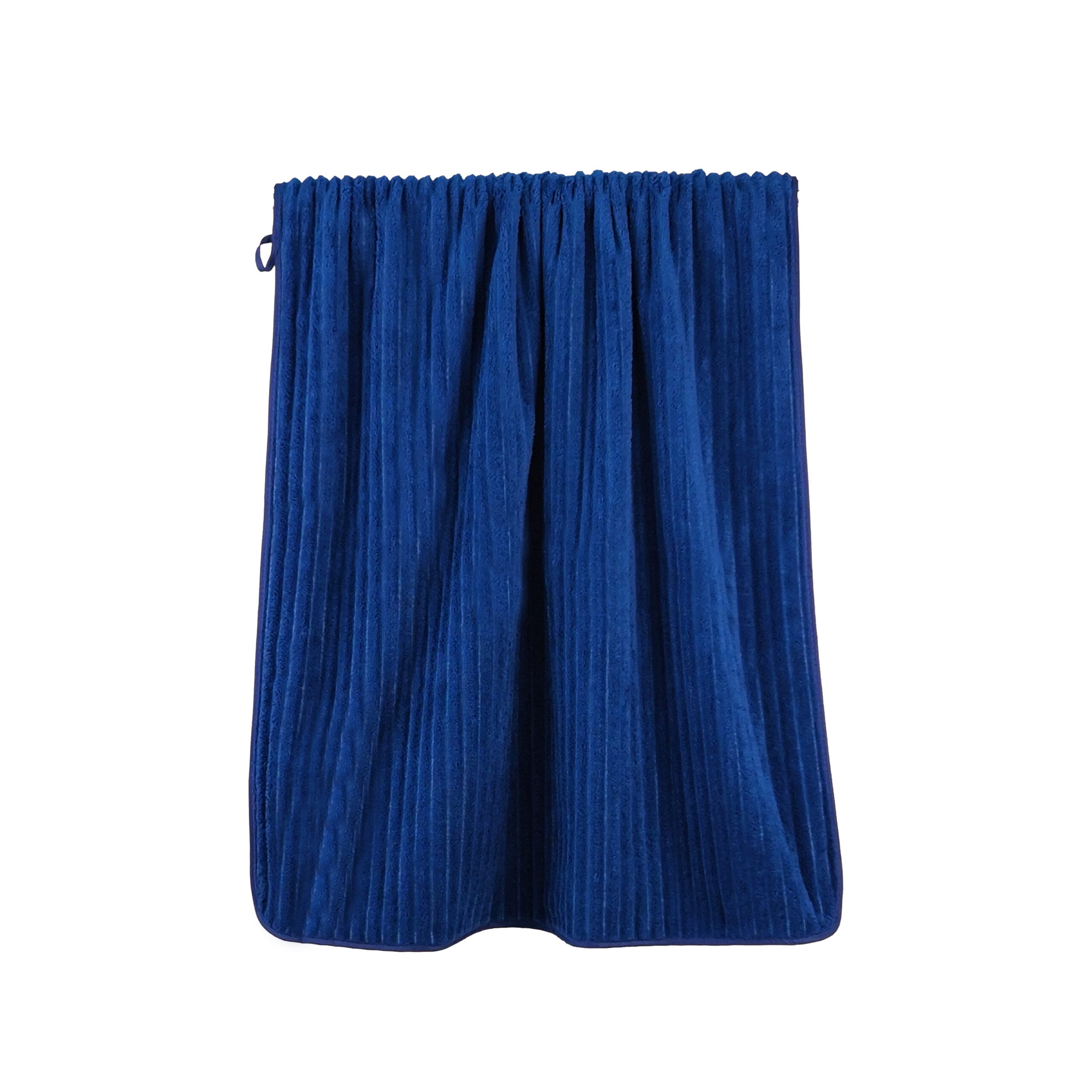 Solid Jacquard Corduroy Ribbed Special Coral Fleece Bath Towel#1075