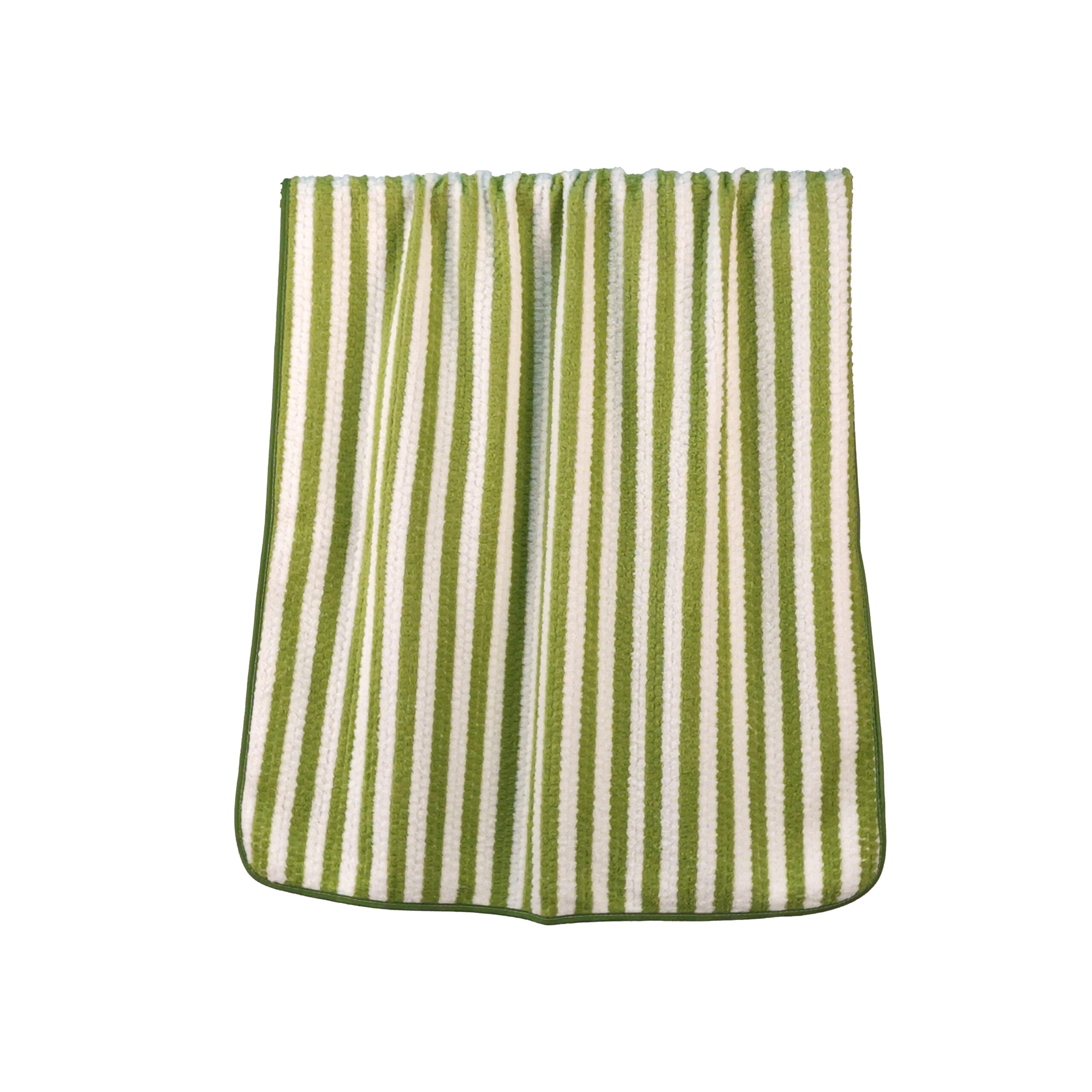 Yarn-dyed Striped Two-Tone Corn-Grid Stripes Coral Fleece Bath Towel#3021