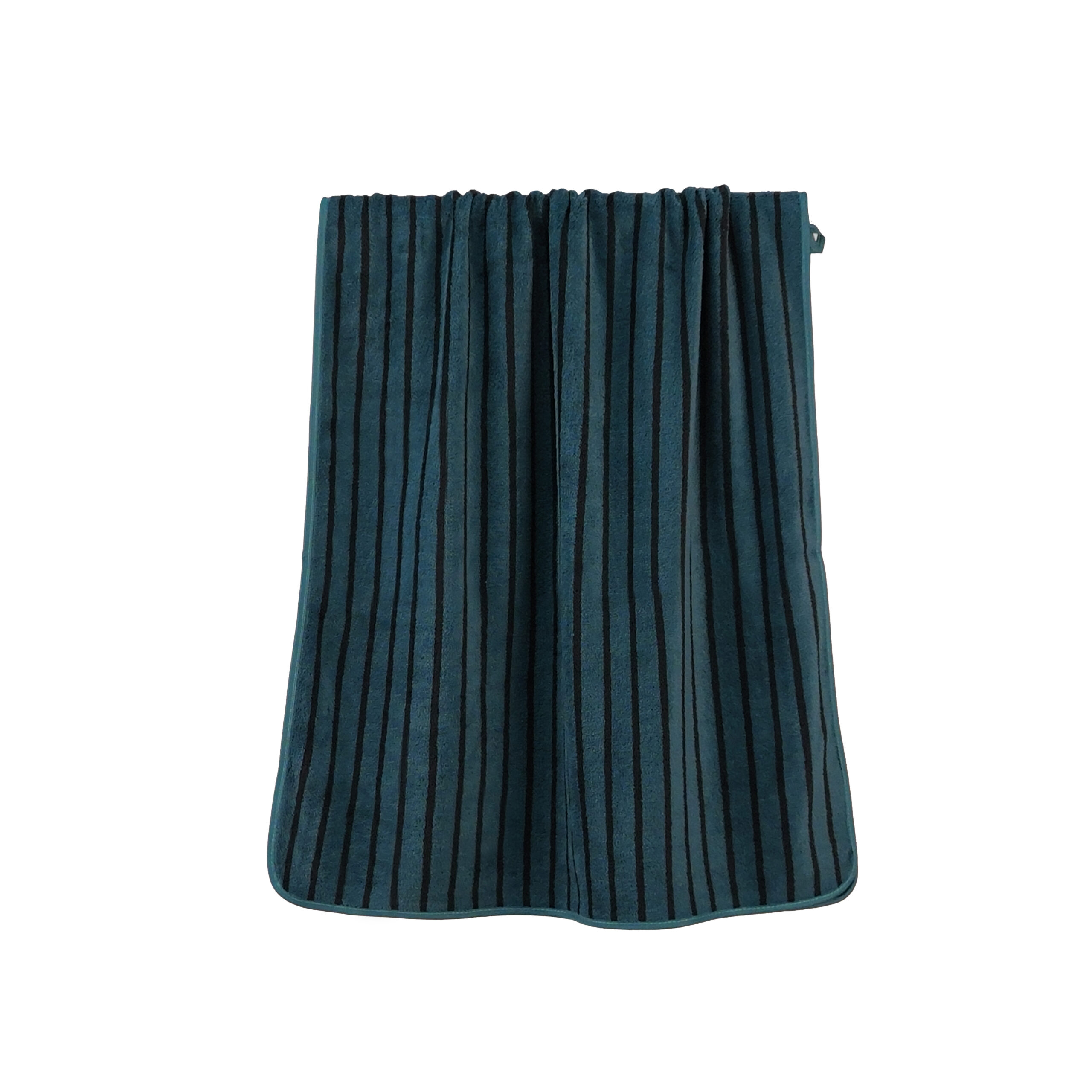 Yarn-dyed Striped Fine Vertical Stripes Coral Fleece Bath Towel#3036