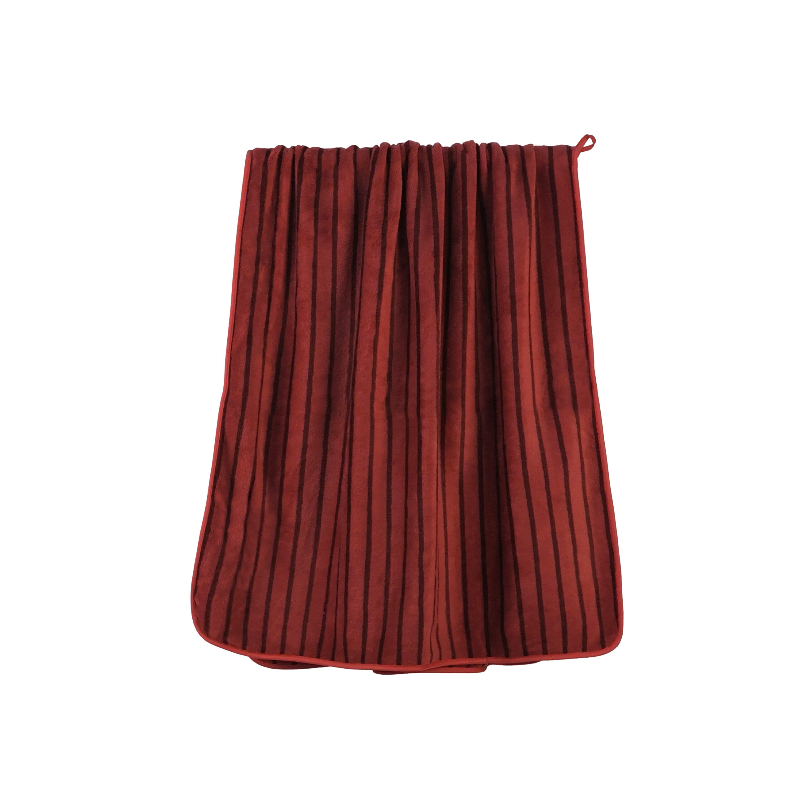 Yarn-dyed Striped Fine Vertical Stripes Coral Fleece Bath Towel#3040